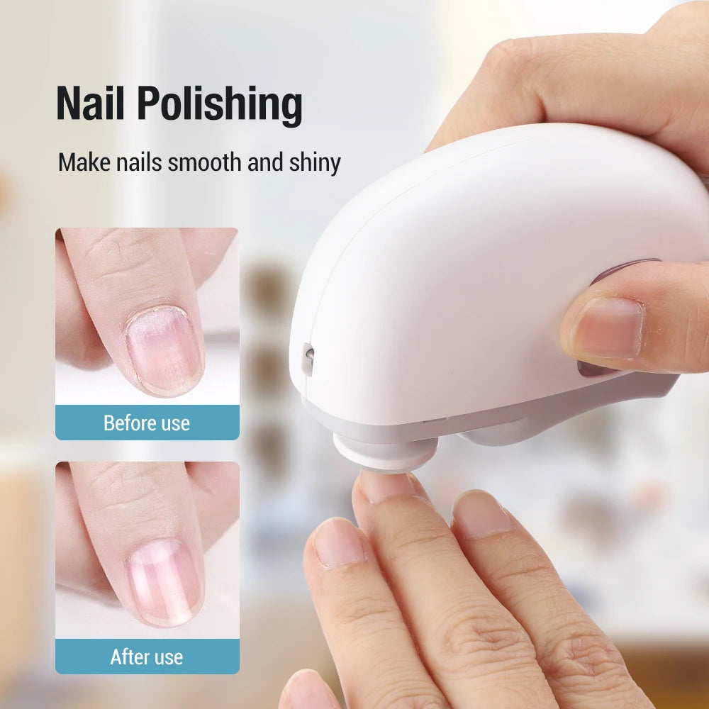 Electric Nail Clippers 2-in-1