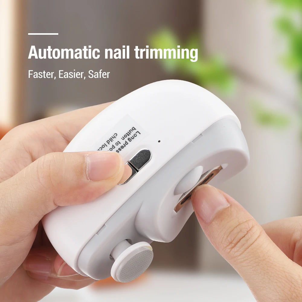 Electric Nail Clippers 2-in-1